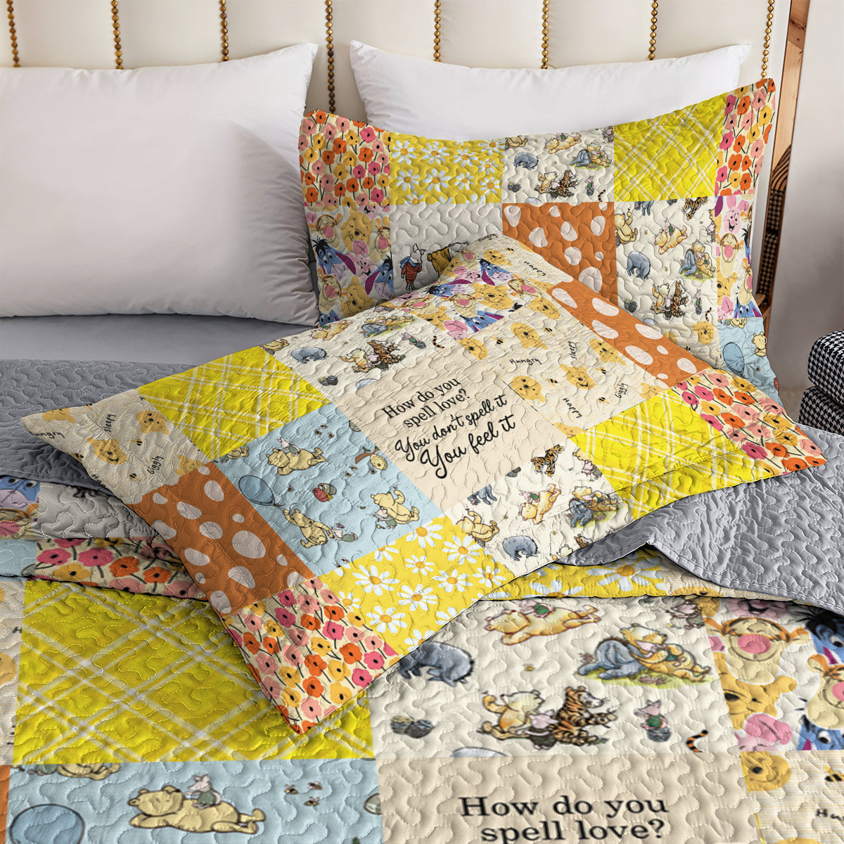 Ceeprints All Season Quilt 3-Piece Set Pooh