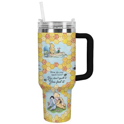 Ceeprints Tumbler Pooh The Love
