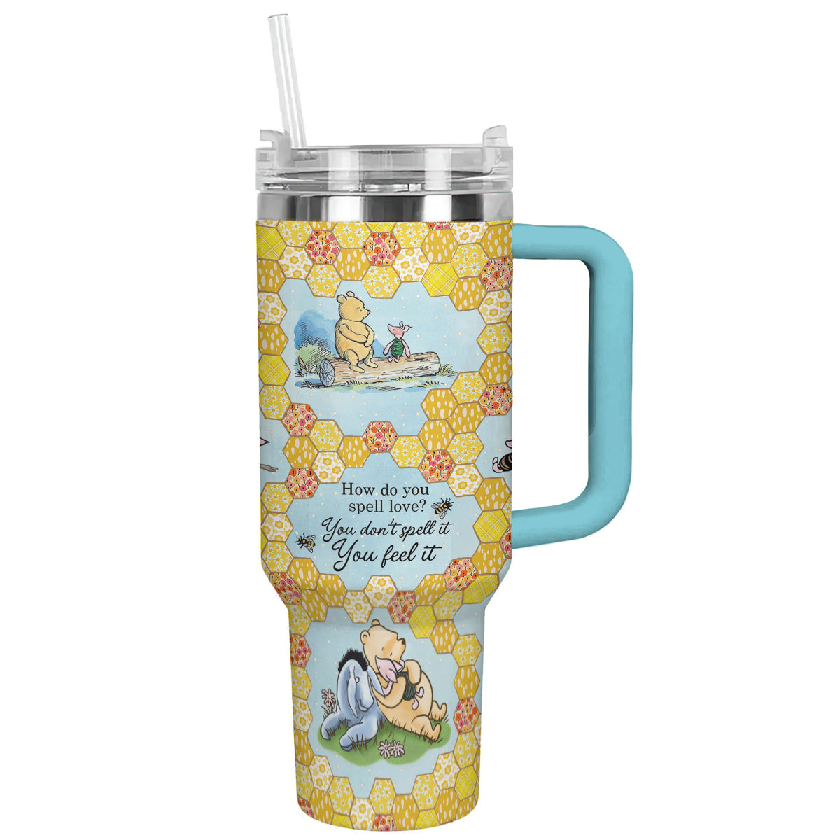 Ceeprints Tumbler Pooh The Love