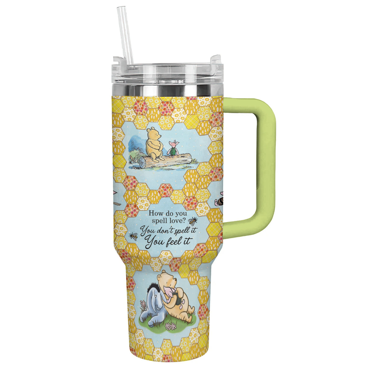 Ceeprints Tumbler Pooh The Love