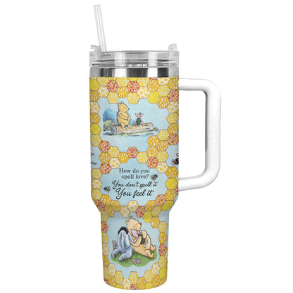 Ceeprints Tumbler Pooh The Love
