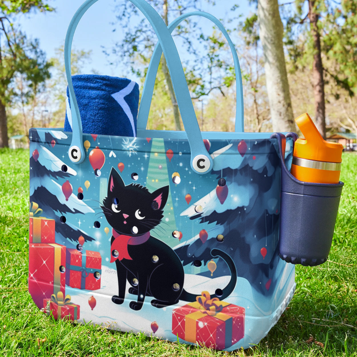 Ceeprints Cee™ Bag Purrfectly Festive