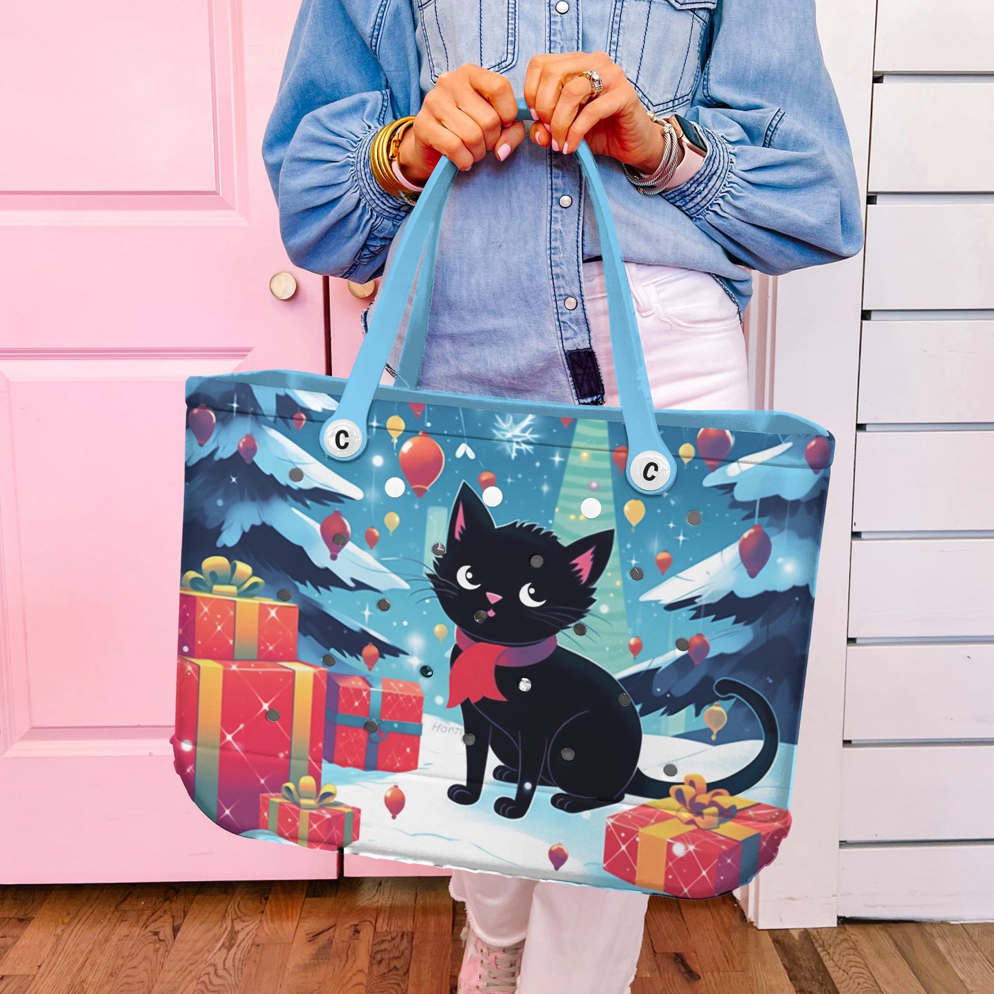Ceeprints Cee™ Bag Purrfectly Festive