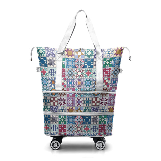 Cee™ Rolling Duffle Bag Quilt Block Pattern