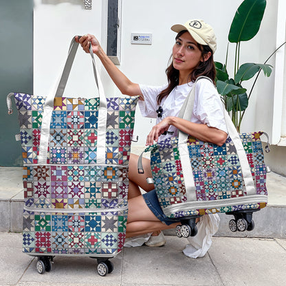 Cee™ Rolling Duffle Bag Quilt Block Pattern
