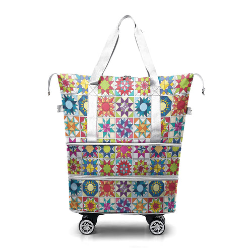 Cee™ Rolling Duffle Bag Quilting Blocks