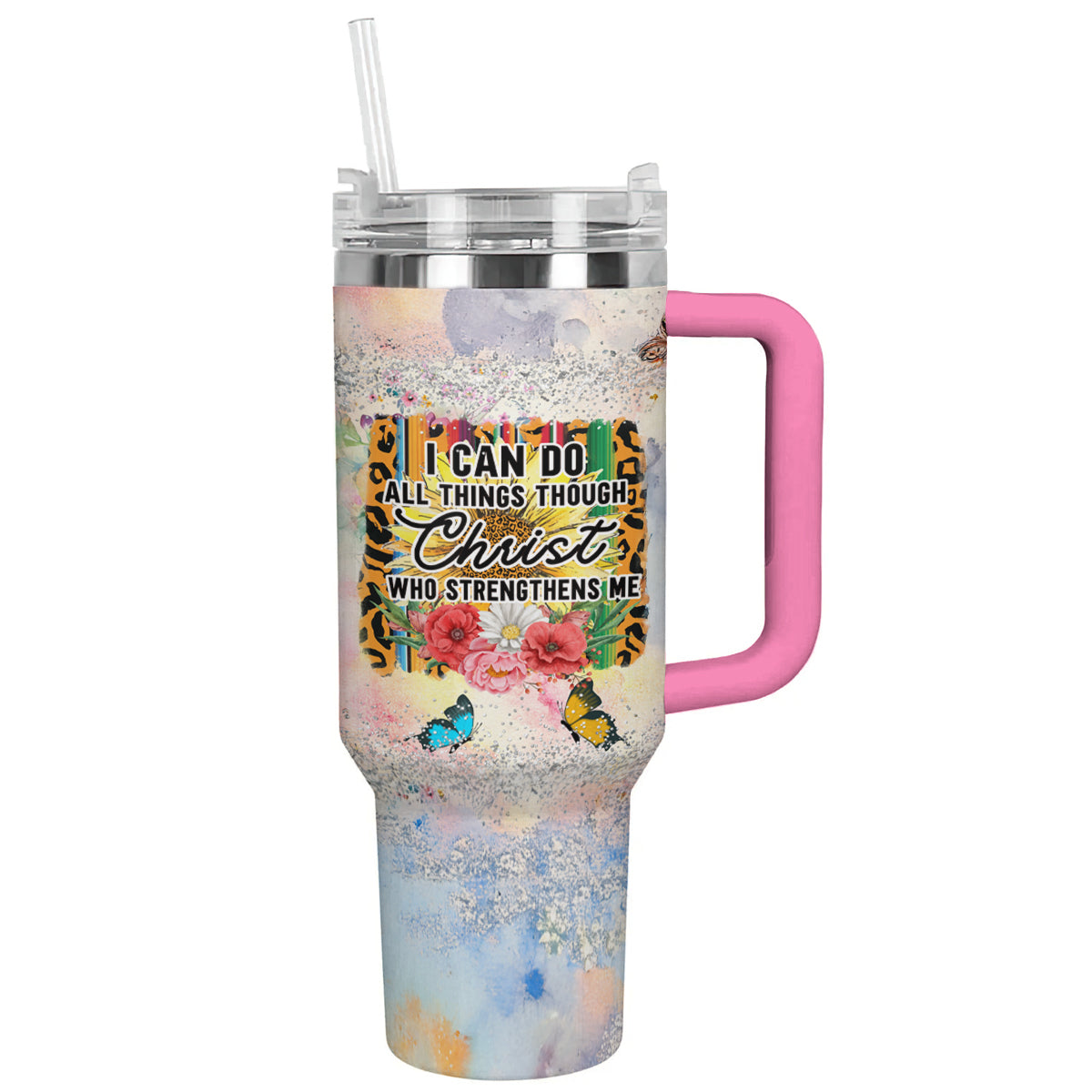 Ceeprints Tumbler Faith & Strength