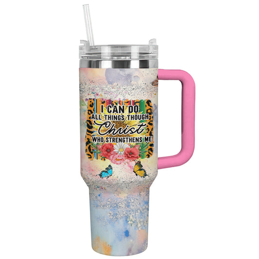 Ceeprints Tumbler Faith & Strength