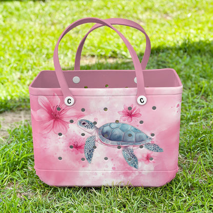 Ceeprints Cee™ Bag Pink Petal Turtle