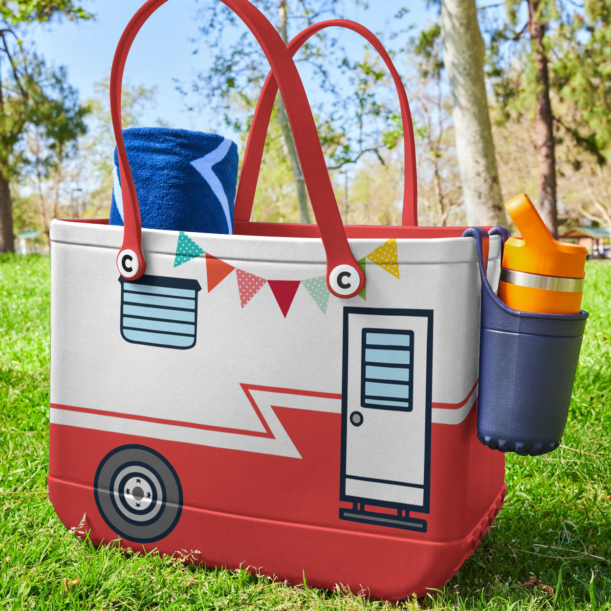 Ceeprints Cee™ Bag Red Camper