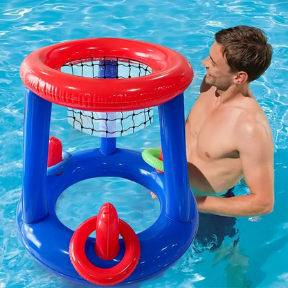 Inflatable Water Basketball Hoop – Fun Pool Game