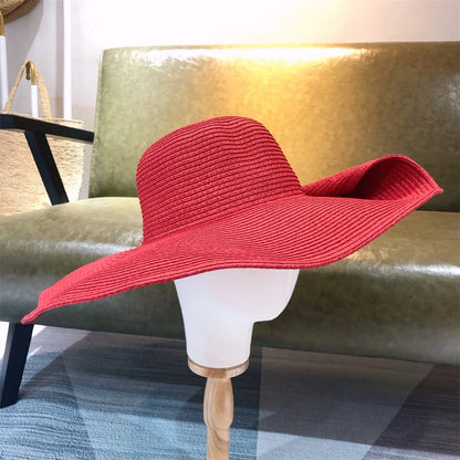 Ceeprints 25cm Elegant Raffia Sun Hat