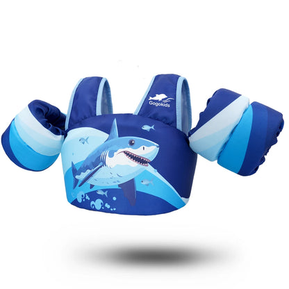Ceeprints Kids' Float Vest with Arm Sleeves – Safe & Fun Swimming Aid