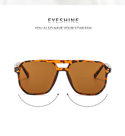 Vintage Square Sunglasses – Chic UV400 Eyewear for Men & Women