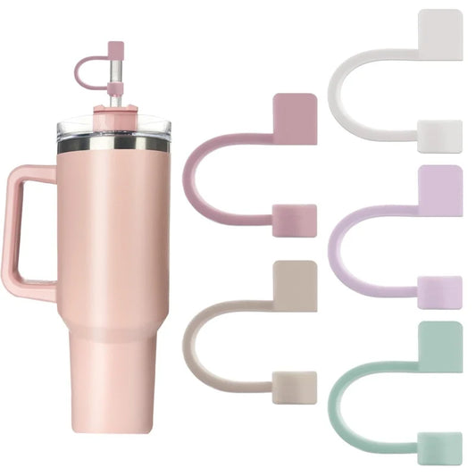 Splash-Proof Silicone Straw Covers – Leak-Proof Dust Caps for 30/40oz Tumblers