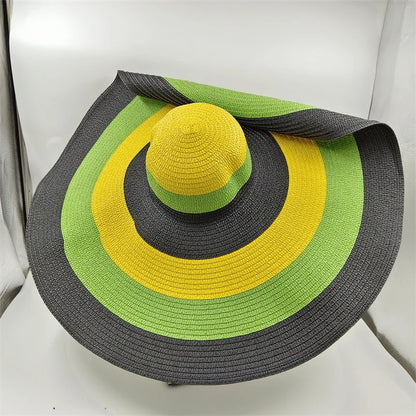 Ceeprints 25cm Elegant Raffia Sun Hat