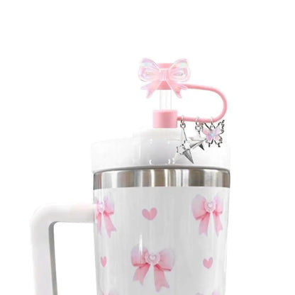 4PCS Star Straw Covers – Cute 10mm Silicone Toppers for Tumblers