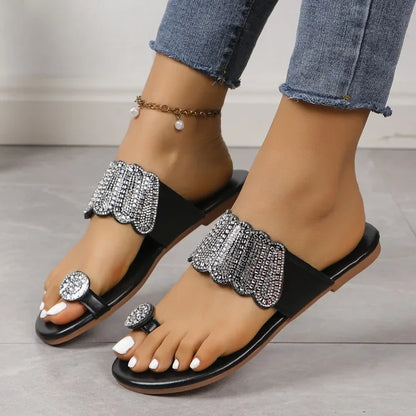 Ceeprints Bling Beach Slippers