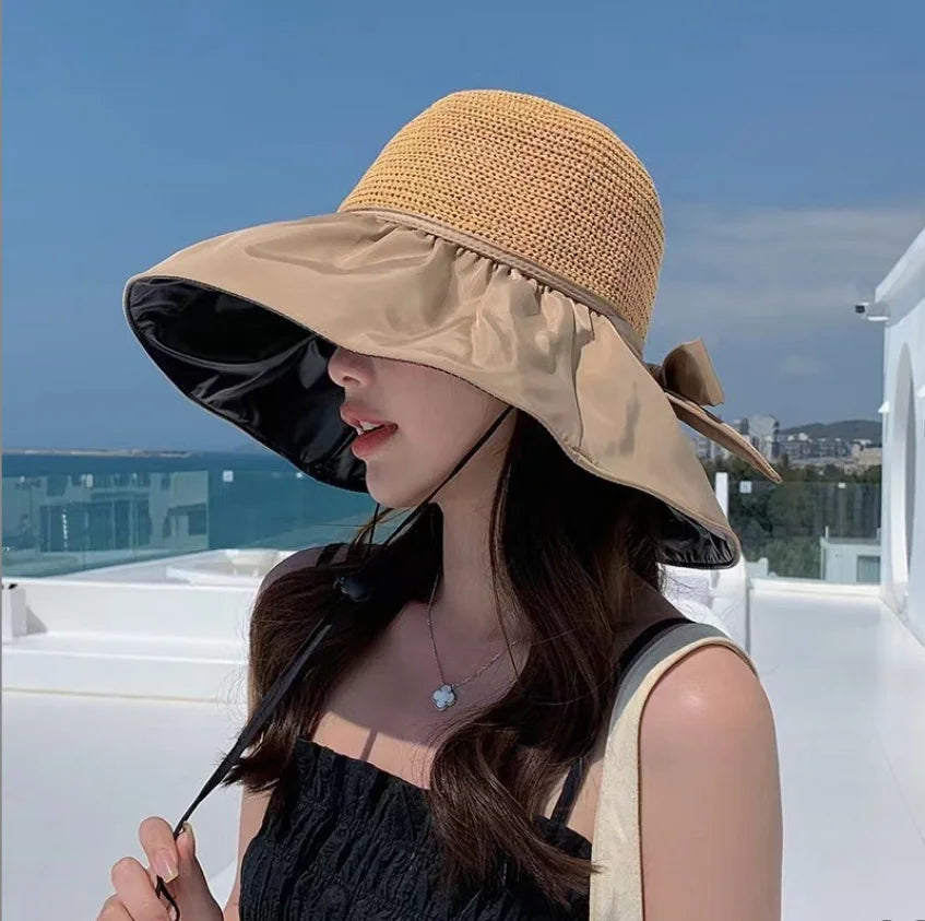 Ceeprints Floral Wide Brim Hat