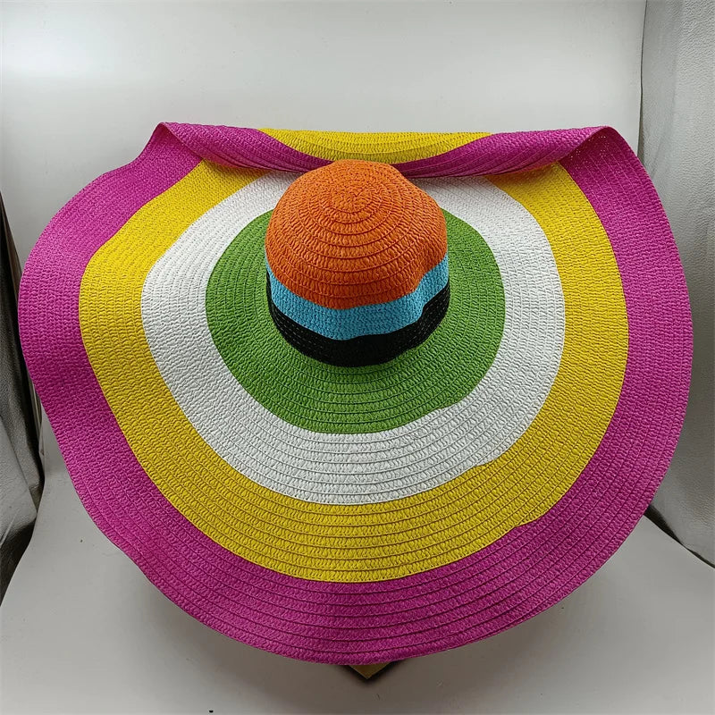 Ceeprints 25cm Elegant Raffia Sun Hat