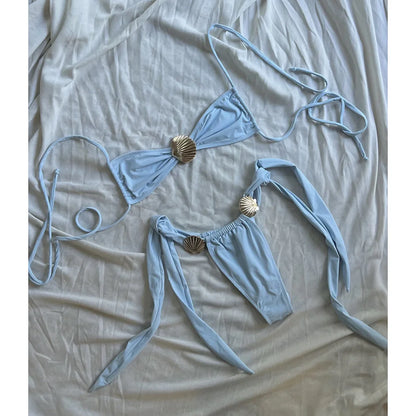 Sexy Push-Up Starfish Bikini – Brazilian Thong Swimsuit for Women