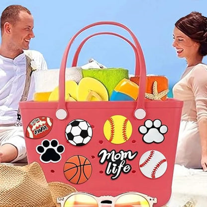 Beach Bag Charms – Pearls, Love, Butterfly & Chain for Simply Southern