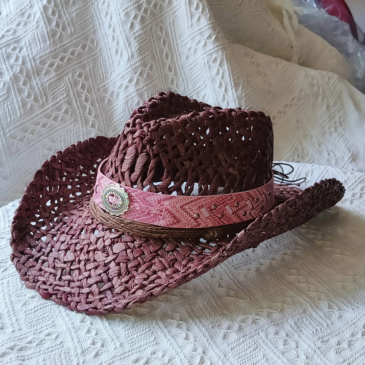 Ceeprints Natural Cowboy Hat
