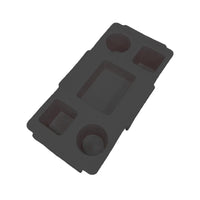 Black 46x24x9cm