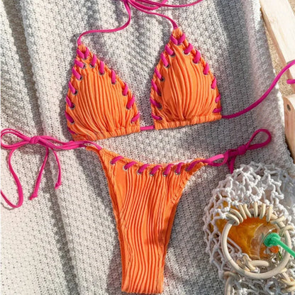 Sexy Brazilian Bikini Set 2025 – Women's Swimwear for Beach & Pool