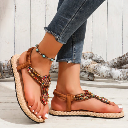Ceeprints Retro Roman Sandals