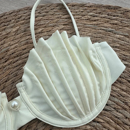 Sexy Shell Micro Bikini Set – 2025 Brazilian Thong Swimsuit for Women