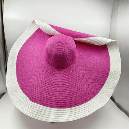 Ceeprints 25cm Elegant Raffia Sun Hat