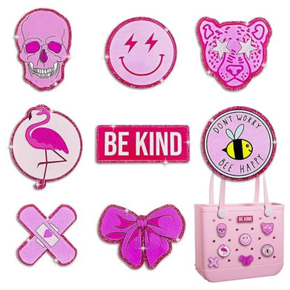 Beach Bag Charms – Pearls, Love, Butterfly & Chain for Simply Southern