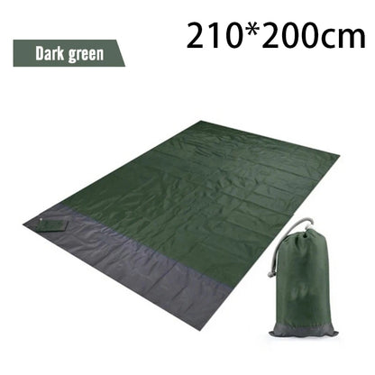 Waterproof Pocket Beach Blanket – Lightweight & Portable (2x2.1m)