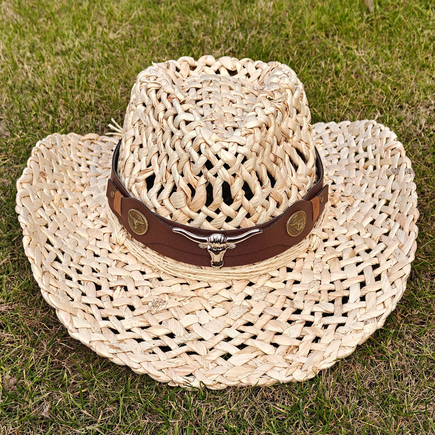 Ceeprints Natural Cowboy Hat