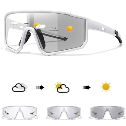 Fashion Brand Photochromic Cycling Sunglasses – Adaptive Sports Eyewear for Men & Women
