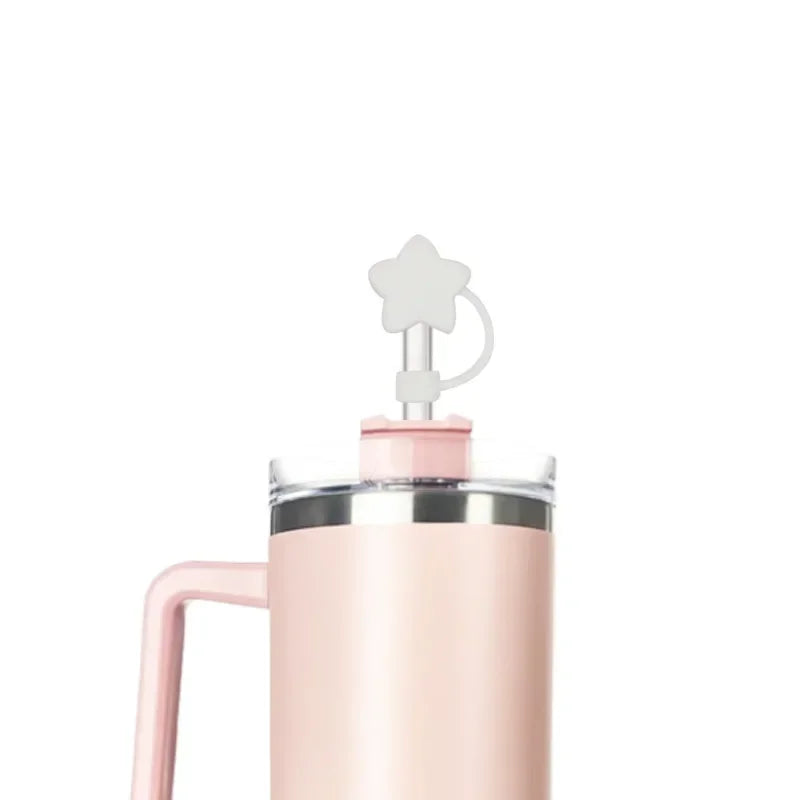 10mm Star Shape Straw Cover With  30/40 Oz Tumbler Silicone Star