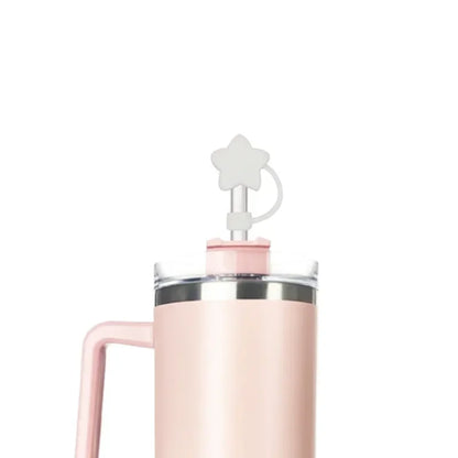 10mm Star Shape Straw Cover With  30/40 Oz Tumbler Silicone Star