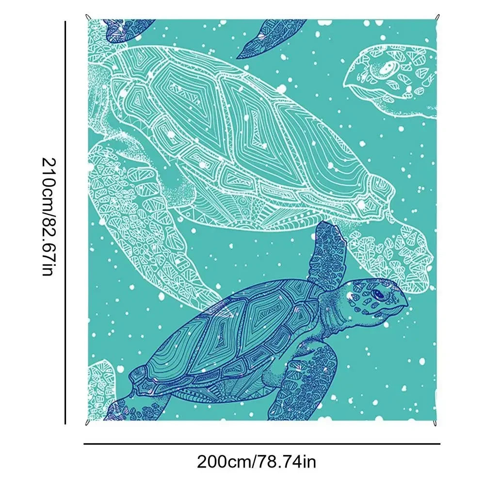 Waterproof & Sandproof Picnic Mat – Portable Outdoor Blanket