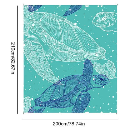 Waterproof & Sandproof Picnic Mat – Portable Outdoor Blanket