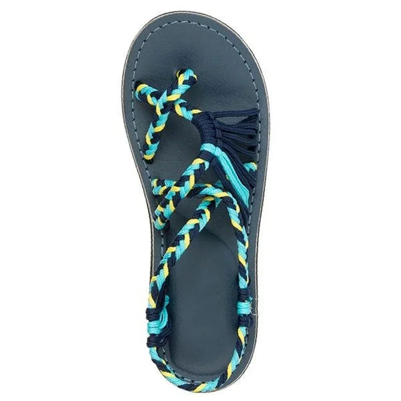 Ceeprints Rope Knot Sandals