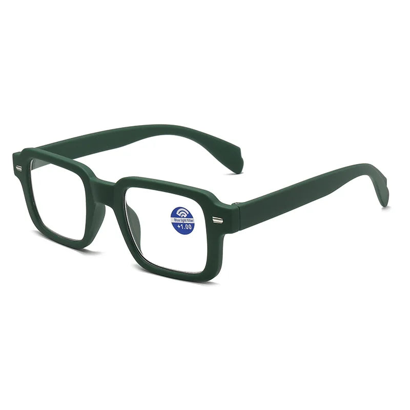 Fashion Women’s Reading Glasses – Anti-Blue Light Square Eyeglasses