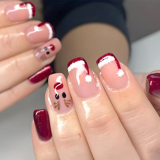 Christmas Cheer No. 03 press-on nails