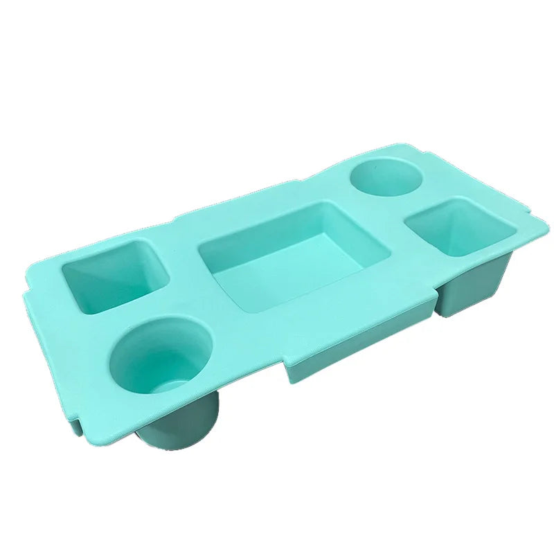 Cup Holder Tray Organizer – Waterproof Storage for Stanley & Beach Bag, Travel & Camping Use