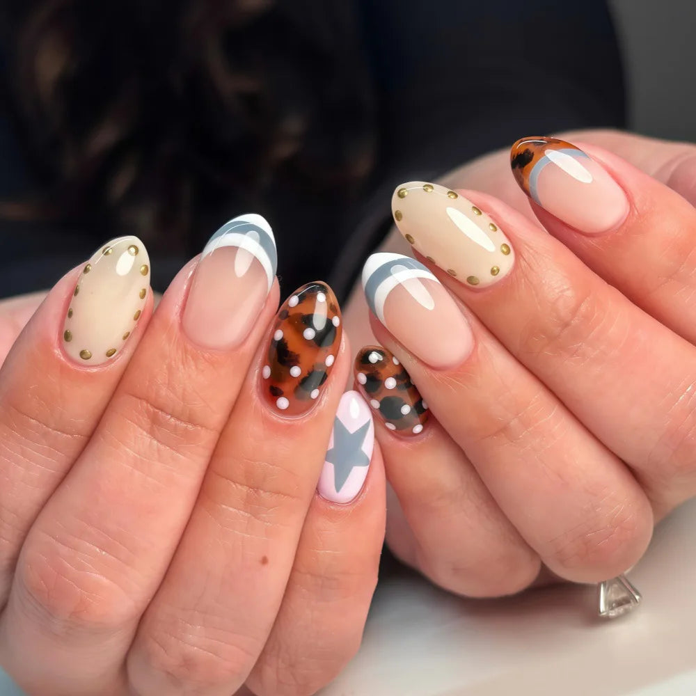 Dopamine 3D No. 12 press-on nails