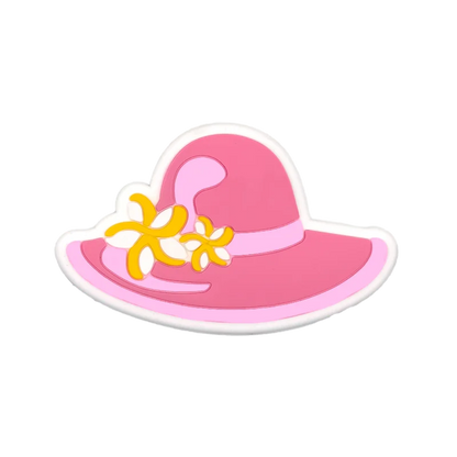 1/12PCS Pink Charms – Cactus, Flower, Flamingo & Bow for Beach Bags