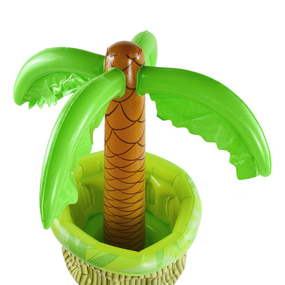 Inflatable Palm Tree Ice Bucket – Fun Party Drink Cooler
