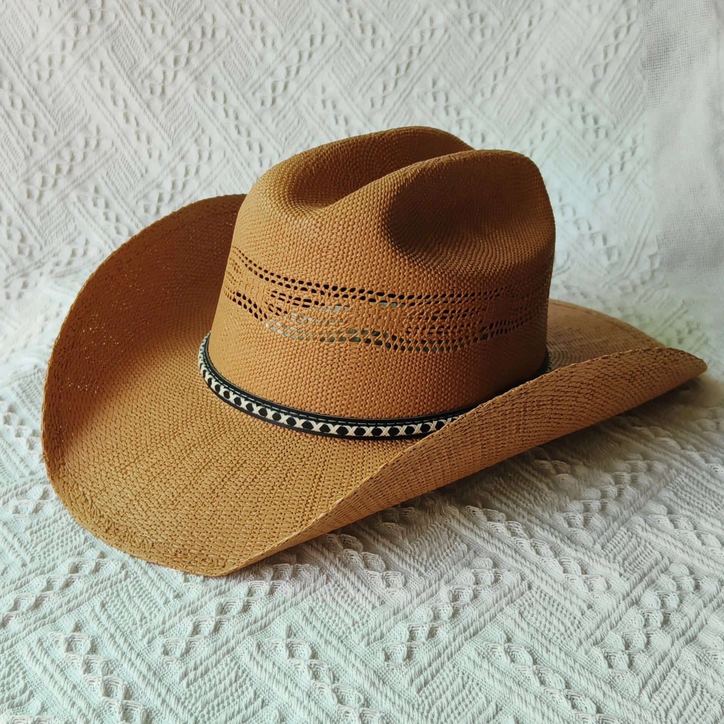 Ceeprints Natural Cowboy Hat