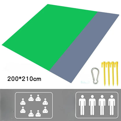 Waterproof & Sandproof Picnic Mat – Portable Outdoor Blanket