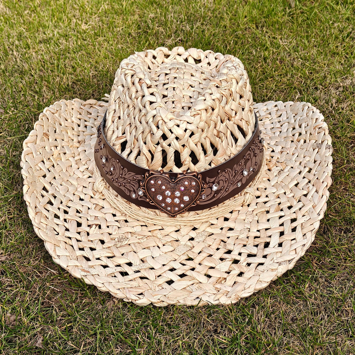 Ceeprints Natural Cowboy Hat